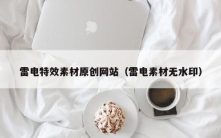 新野雷电特效素材原创网站（雷电素材无水印）
